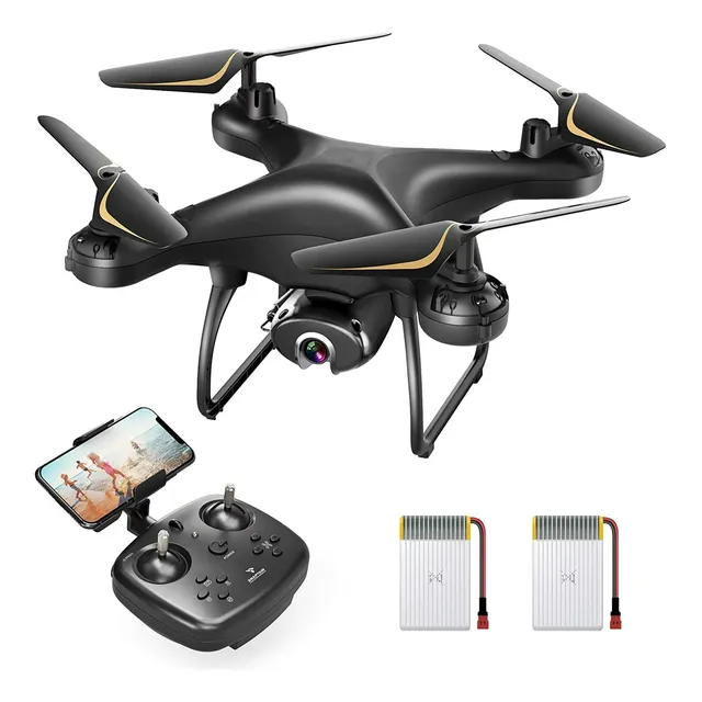 Mini Drones Con Camara 4k Plegable Dual Cámara 3 Bateria Fpv