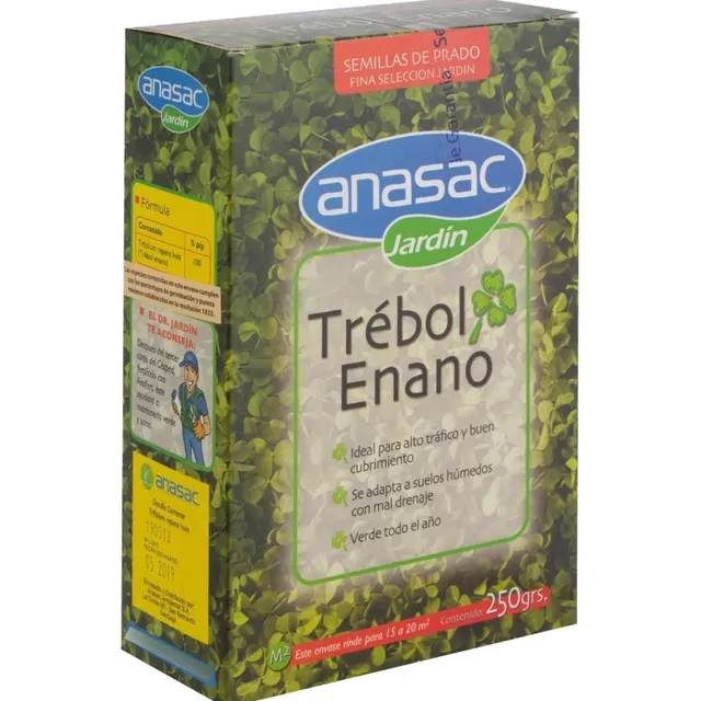 Semillas Pasto Trebol Enano 250 Gr - Anasac - Jardín