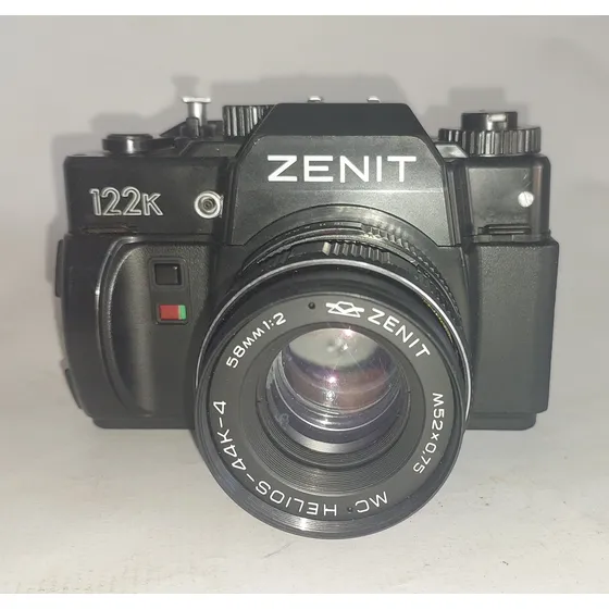 Camera Antiga Zenit 122 K Conservada (only Wood1672)