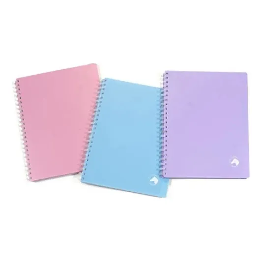 Cuadernola Caballito 80 Hojas Pastel Pack X3
