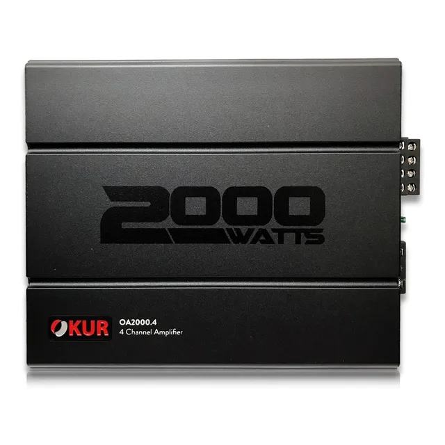 Amplificador Okur Oa2000.4 2000w 4 Canales By Db Drive