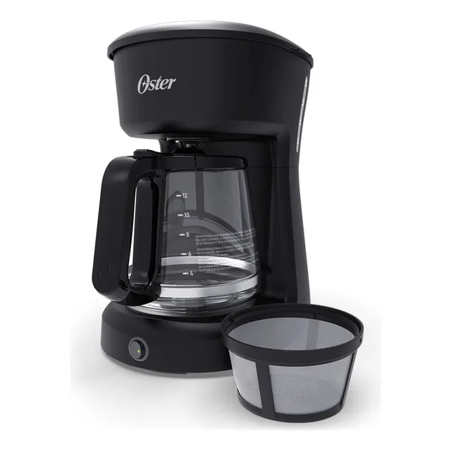 Cafetera Oster 12 Tazas Con Filtro Permanente 900w