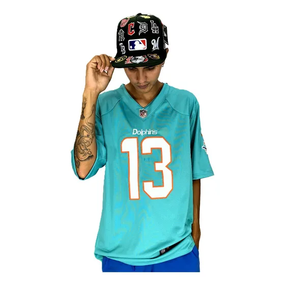 Camiseta Nfl Futbol Americano Dolphins Kansas City Patriots