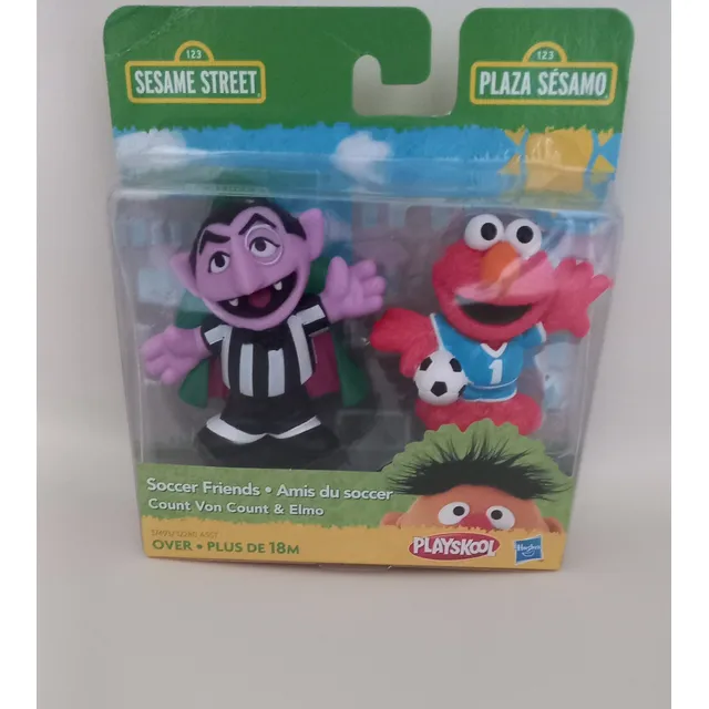 Muñeco Hallowen Plaza Sesamo Pack2 Figuras Playskools Hasbro