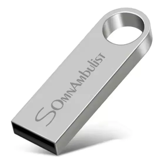 Pendrive 64gb Metal Usb 2.0 Somnambulist