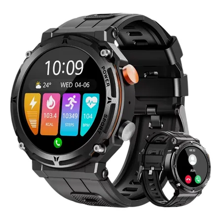 Smartwatch 8763ewe 1.39  Bluetooth Llamada