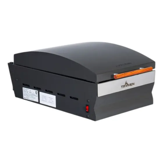 Parrilla Eléctrica Angus E360 02000049 1700w Tapa Interna