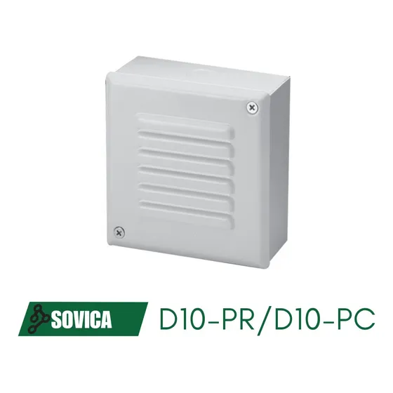 Difusor De Sonido De 10 Watts 8 Ohms Color Rojo D10-pr