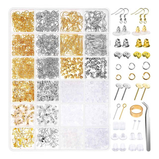 2290 Piezas Bisuteria Kit Para Hacer Aretes Gancho Joyerías 2290 Piezas Bisuteria Kit Para Hacer Aretes Gancho Joyerías