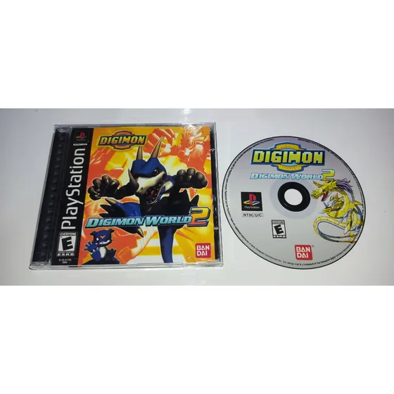 Digimon World 2 Ps1 Mídia Prata