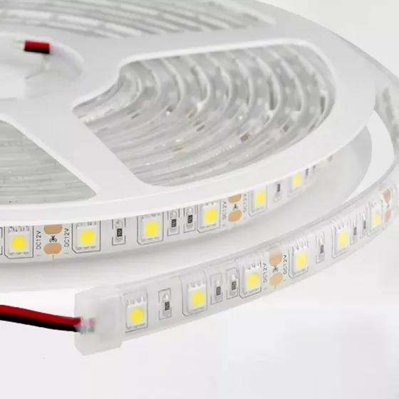 Rollo Tira Led Luz Fría Exterior 12v 5050 5m Candela Ip65 Color de la luz Blanco frío