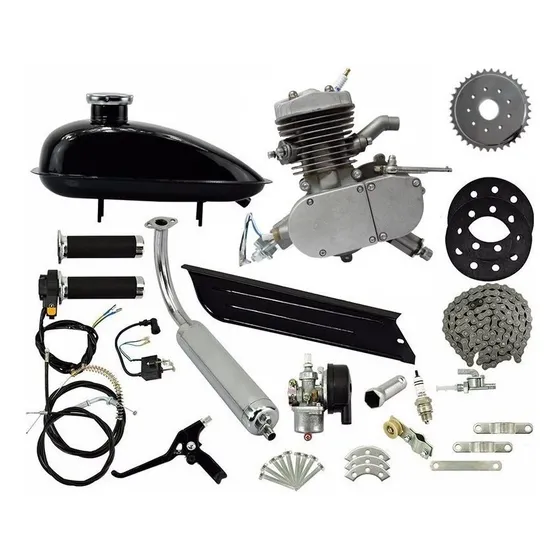 Bike Motorizada 80 Cc 2 Tempos 1.8 L Importway 80cc 2t Iwmb-802 Prata Motor Para Bicicleta