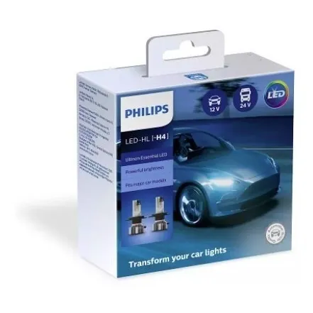 Bombillo Led H4 Ultinon Essential Philips