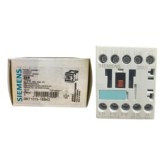 Contactor Siemens 3rt1015-1bb42 07a 1nf 24 vcc