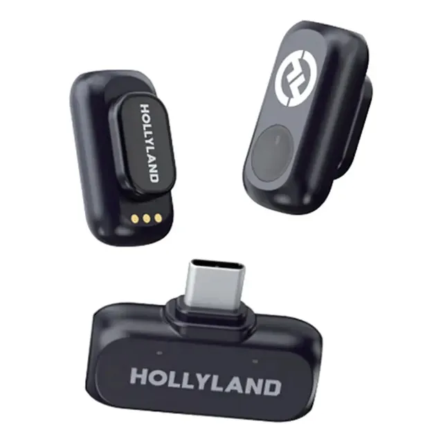 Microfone Lark A1 Hollyland Mini Usb-c Preto
