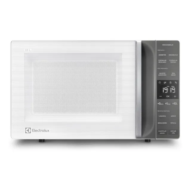 Micro-ondas Electrolux 23L Branco Efficient com Descongelamento Assistido ME23B 127V