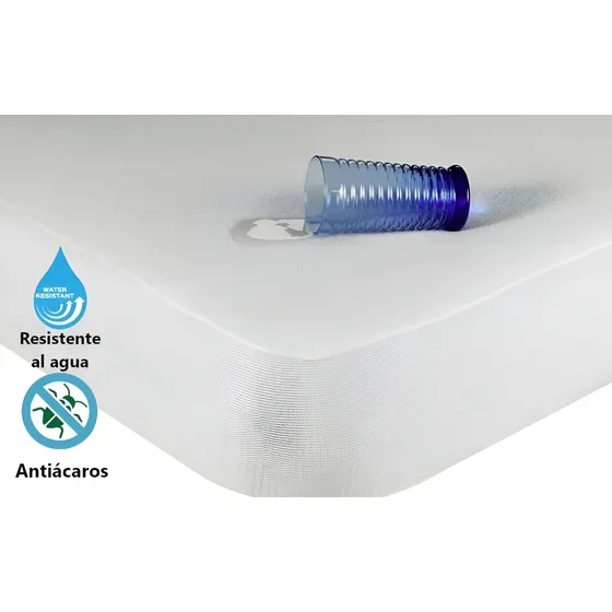 Protector Colchón Impermeable/anti-fluido Doble 1.40x1.90