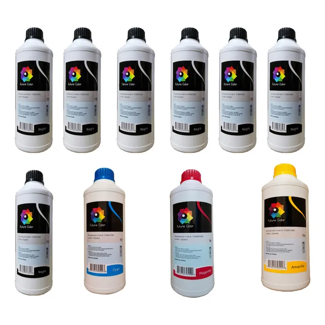 10 Litro Tinta Para Impresoras Tipo Inobella Premium Tinta Cyan Magenta Yellow Black