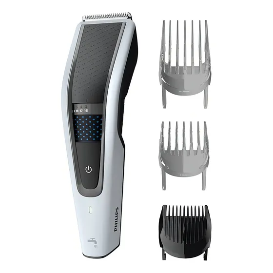 Cortadora de pelo Philips Series 5000 HC5610/15 blanca 220V