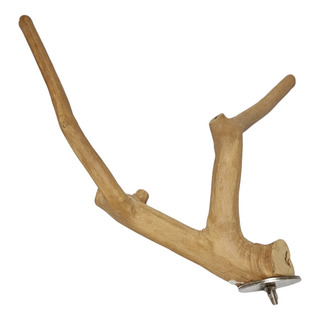 Percha De Madera Con Ramas Chica Ninfas Aratingas Kramer Percha De Madera Con Ramas Chica Ninfas Aratingas Kramer