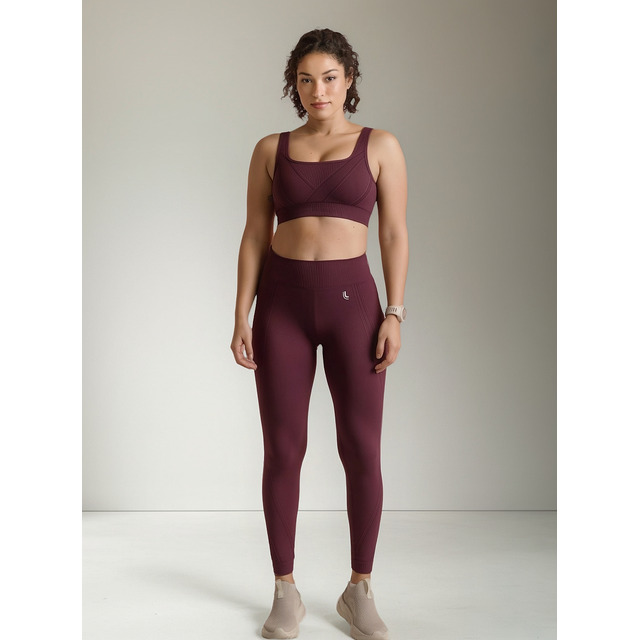 Conjunto Lupo Sports Max Top + Legging Sem Costura Fitness Conjunto Lupo Sports Max Top + Legging Sem Costura Fitness