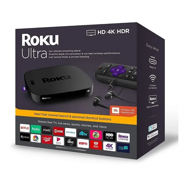 Reproductor Roku Ultra Media Player Netflix Youtube Blim Msi
