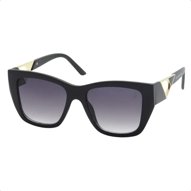 Óculos De Sol Feminino Lente Fumê Proteção Verão Uv400 +case