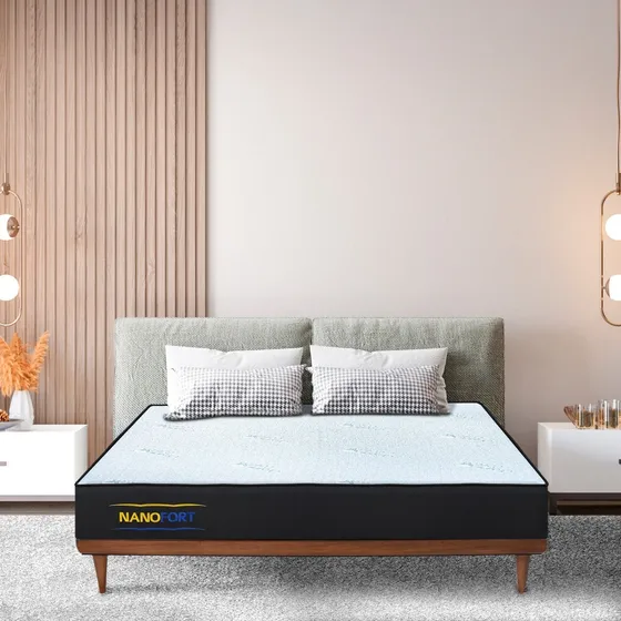 Colchon Matrimonial Memory Foam Espuma Ultra Confort Max 