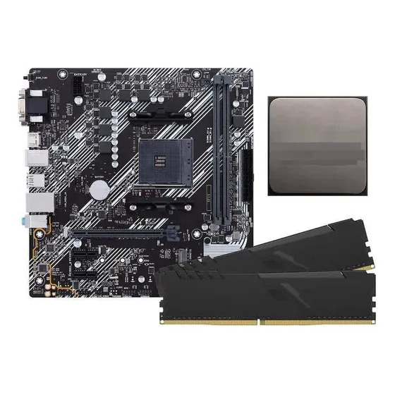 Combo Actualizacion Pc Amd Ryzen 5 5600x 8gb 3200