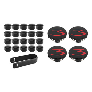 Kit De Tapones Centrales De Rueda, 4 Unidades, 20 Fundas Par Kit De Tapones Centrales De Rueda, 4 Unidades, 20 Fundas Par
