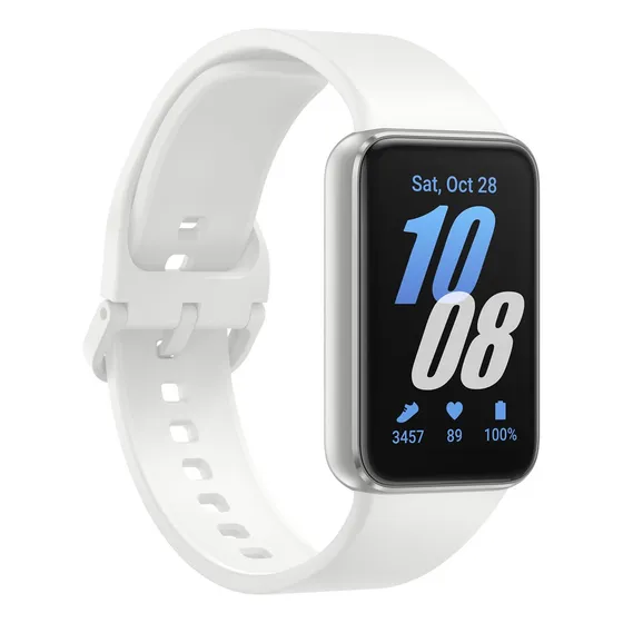 Samsung Smartwatch Galaxy Fit 3 Sport Plata Pantalla Táctil Amoled 1.6
