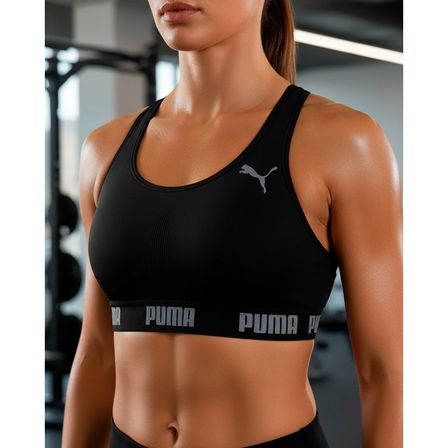 Top Puma Feminino Nadador Academia Esportivo Original Top Puma Feminino Nadador Academia Esportivo Original