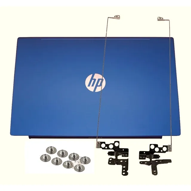 Kit Tapa Bisagra Hp 15-cw0009la 15-cw1011la 15-cw 15-cs Azul