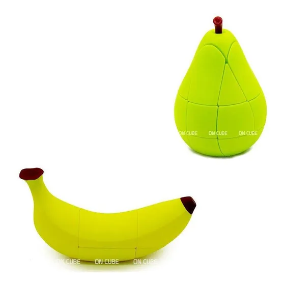 Cubo Mágico 2x2x3 Banana + 3x3x3 Pera Fanxin (2 Cubos)