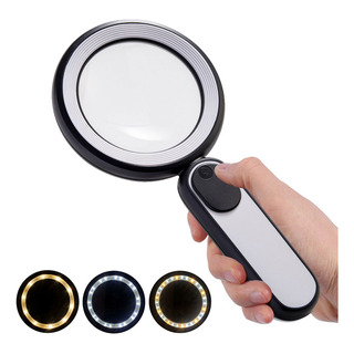 Lupa Portable Zoom 30x Aumentar Luz Leer Lámpara Led Bolsill Lupa Portable Zoom 30x Aumentar Luz Leer Lámpara Led Bolsill