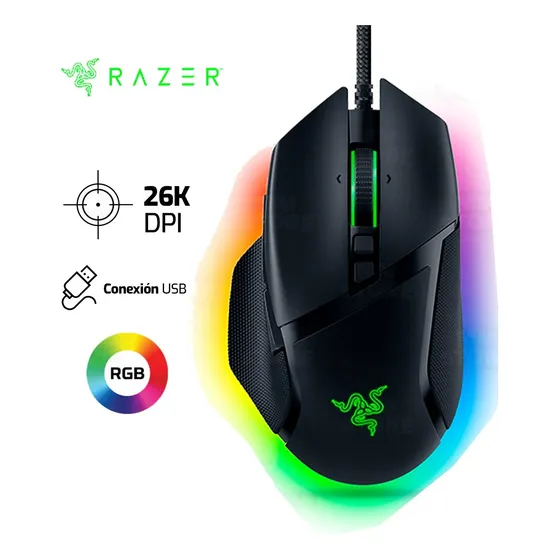 Mouse Gamer Razer Basilisk V3 26k Dpi  11 Botones Rgb Chroma