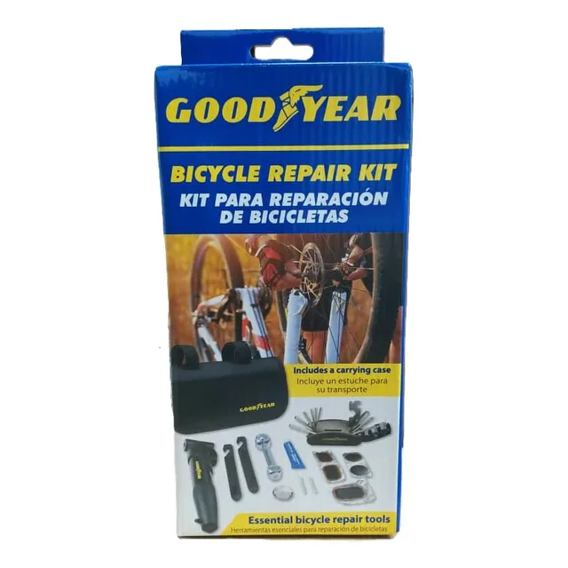 Kit Para Reparación De Bicicletas C/estuche Goodyear