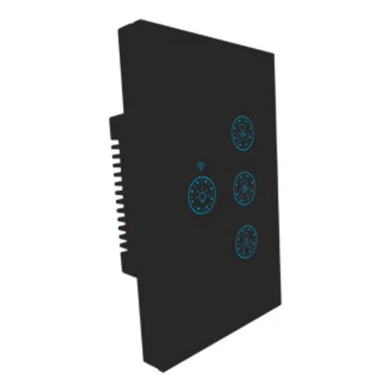 Interruptor Tecla Pared Para Ventilador Luz Touch Wifi Smart