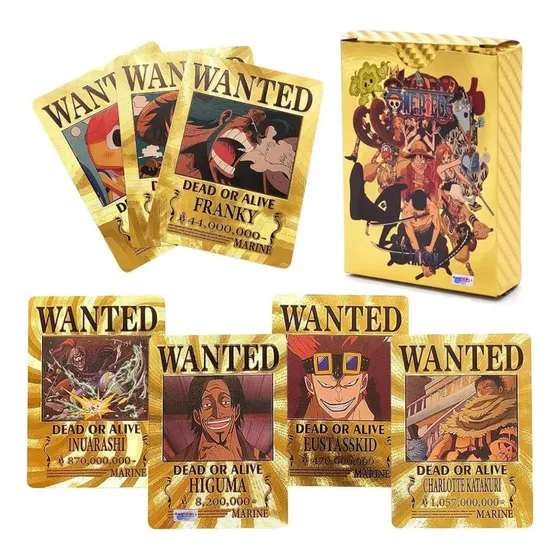 Cartas De Juego One Piece Coleccionables Set X 55 Pzs