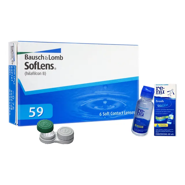 Lente De Contato Soflens 59
