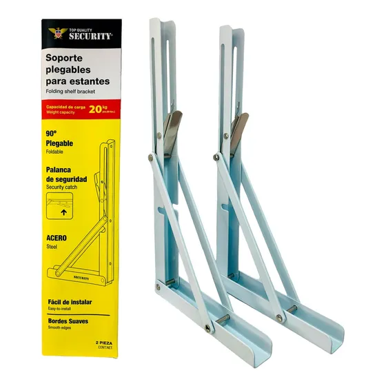 Soporte Pieamigo Plegable Para Estantes Repisa 15.5x30cm