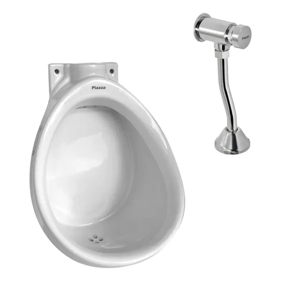 Mingitorio Oval B0106 Con Válvula Temporizado 43031 Piazza