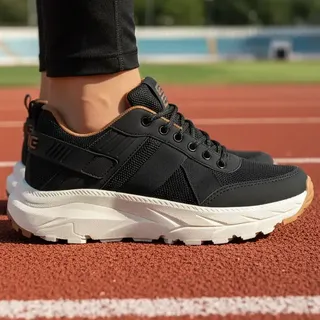 Ollie Tênis Masculino Ollie Stones Macio Academia Trilha Caminhada Preto 40 Br