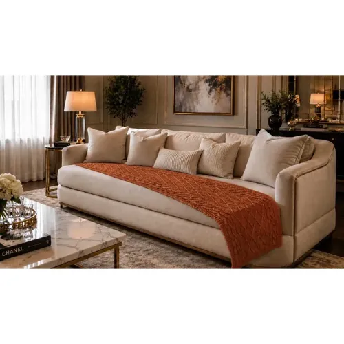 Manta para Sofá Retrátil ClickHouse Pillow Top Cinza 190x90cm