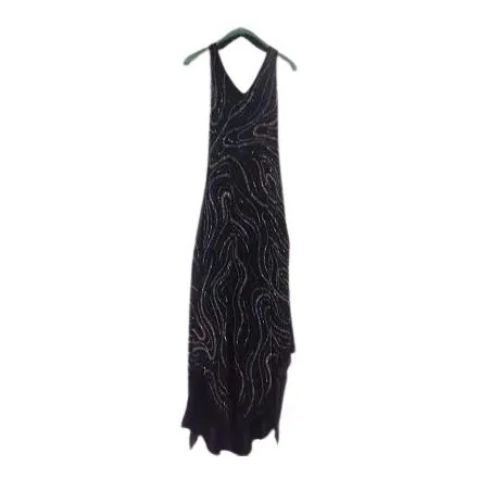 Vestido De Fiesta Mostasilla Talla S 