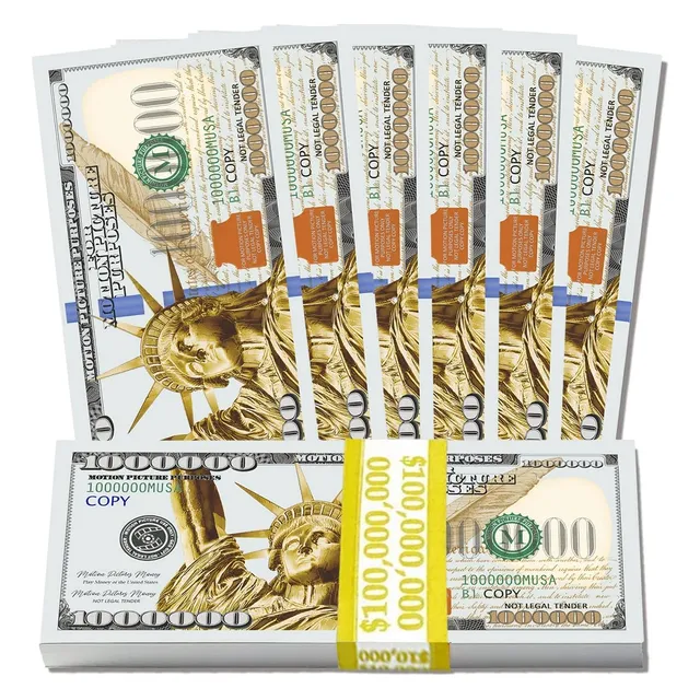Billete De 100 Millones De Dólares, Ideal Para Escuelas