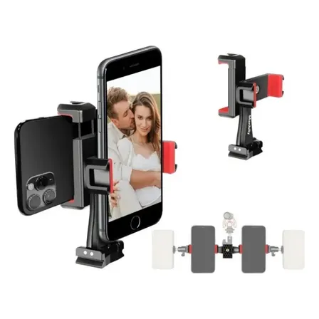 Suporte De Celular Manbily Para Tripé Ajustável