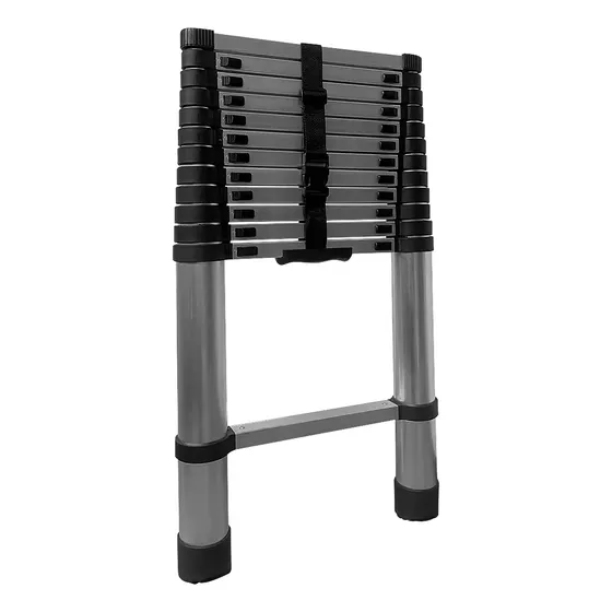 Escalera Telescopica De Aluminio Con 13 Peldaños, Surtek Ete