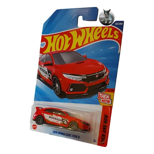 Carrinho Hot Wheels 2018 Honda Civic Type R Red | Parcelamento sem