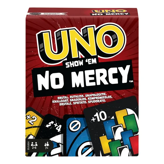 Uno Juego De Cartas No Mercy
